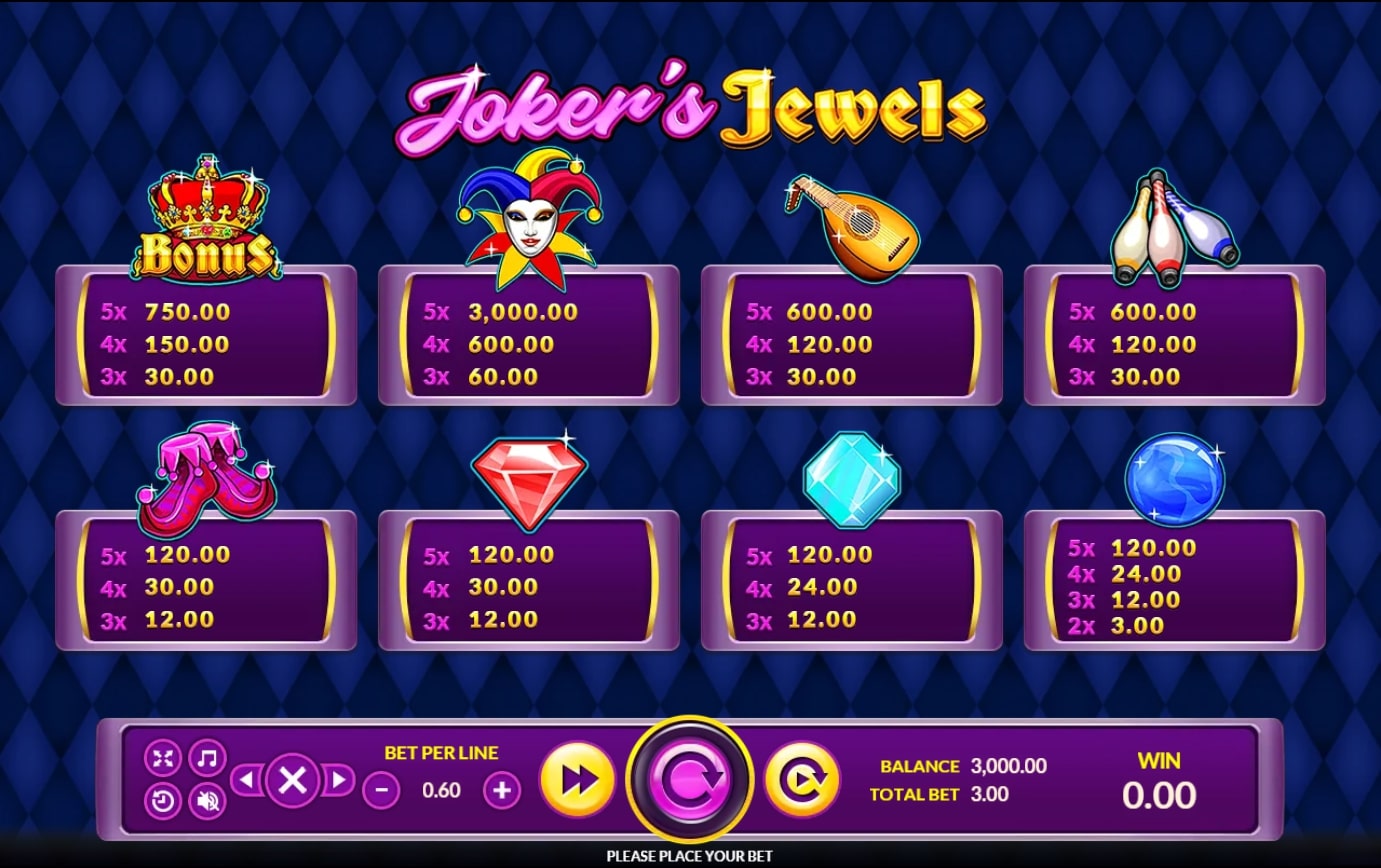 Juega a Joker's Gems en un establecimiento de apuestas online en Argentina