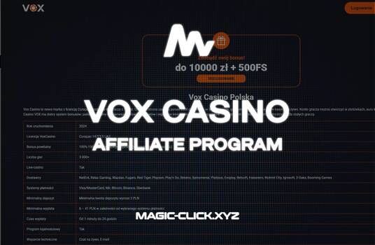 Recenzja i przewodnik po VOX Casino polska — bonusy, gry i bezpieczeństwo